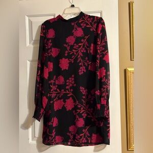 Boutique item: longsleeved swing dress.